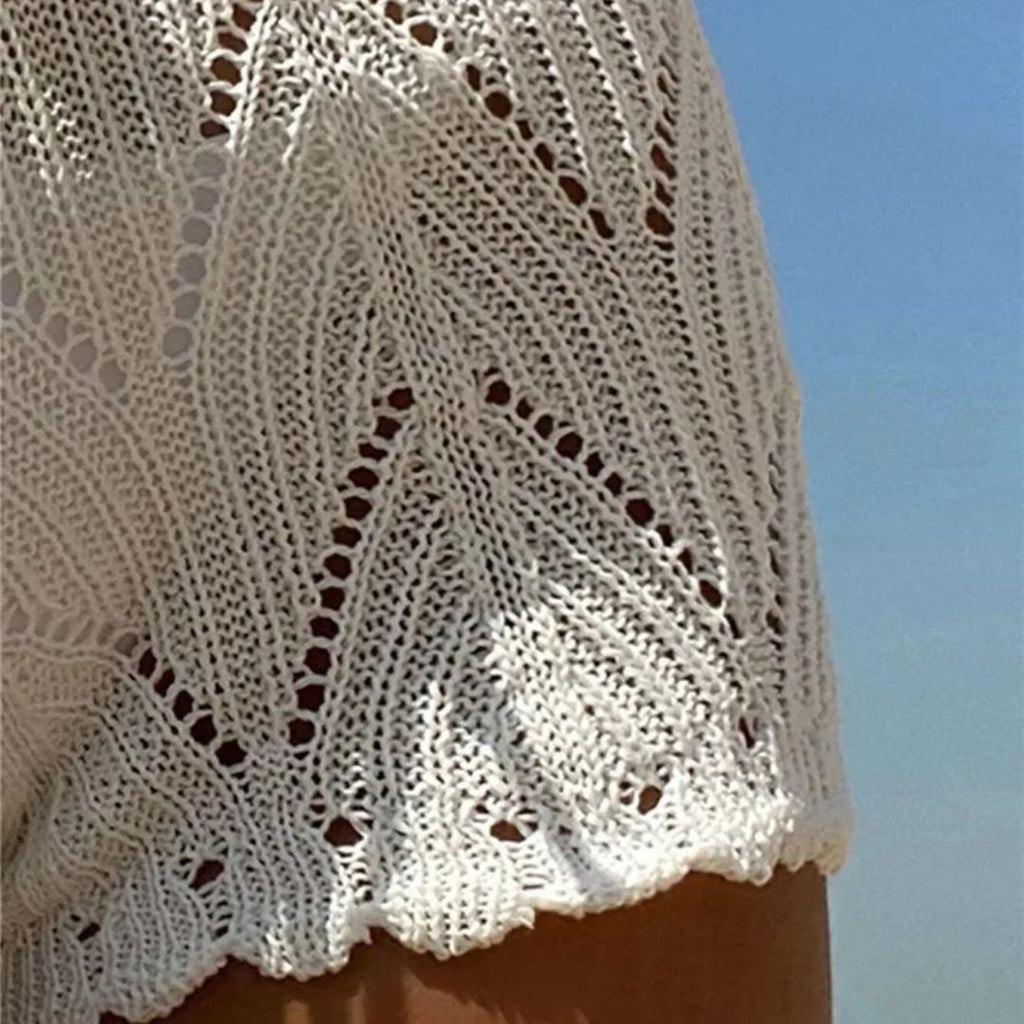 Mona gebreide short