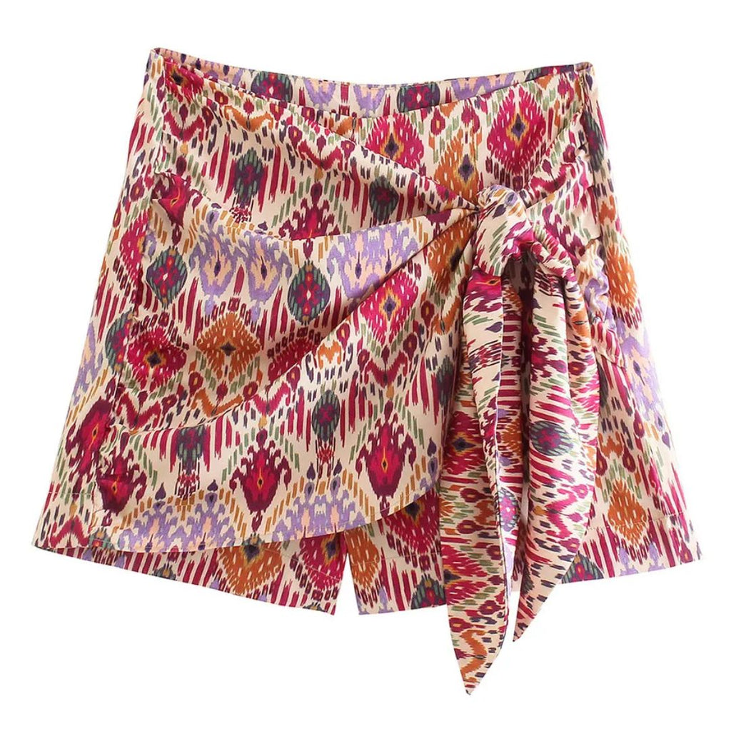 Jillian geknoopte skort — afbeelding 1