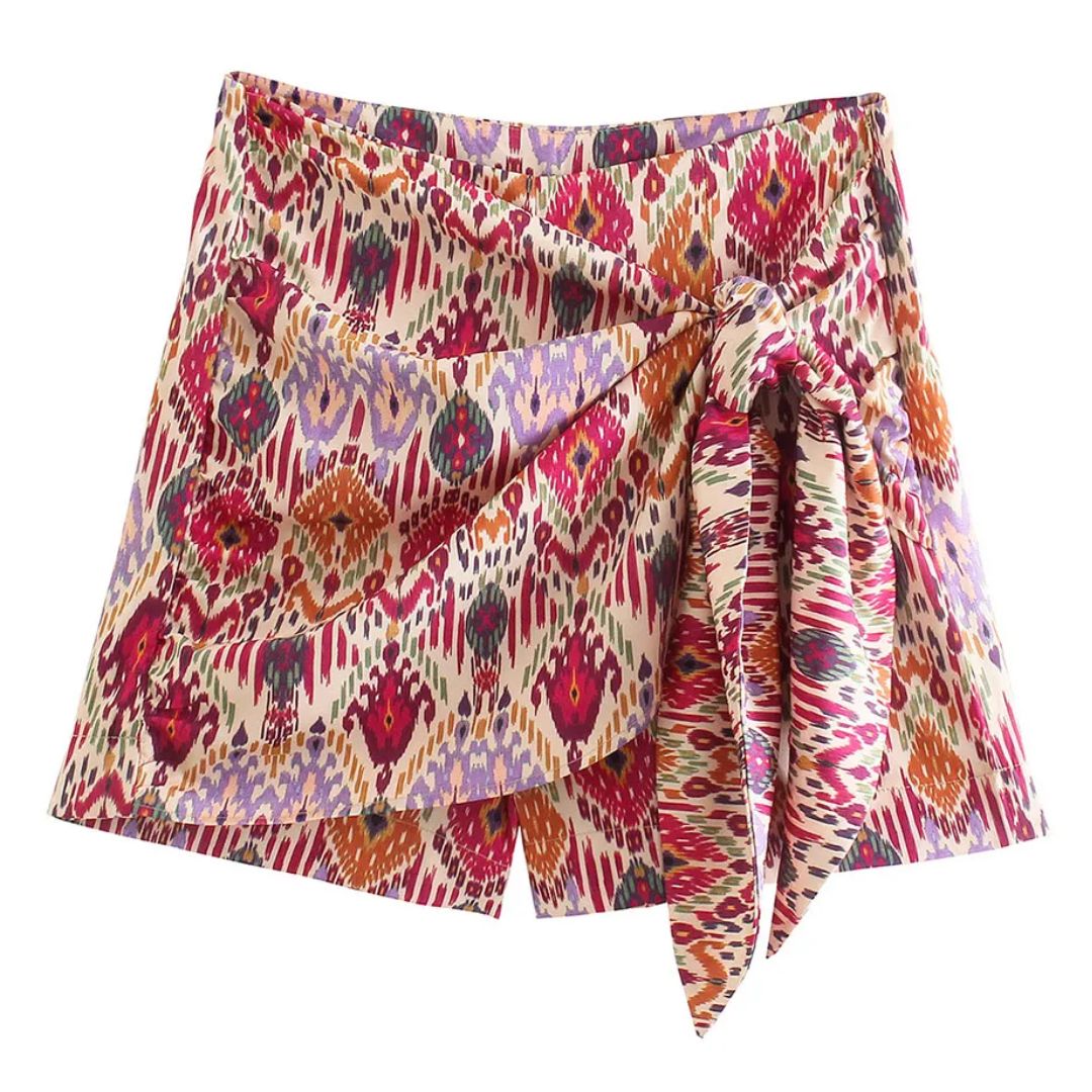 Jillian geknoopte skort — afbeelding 1