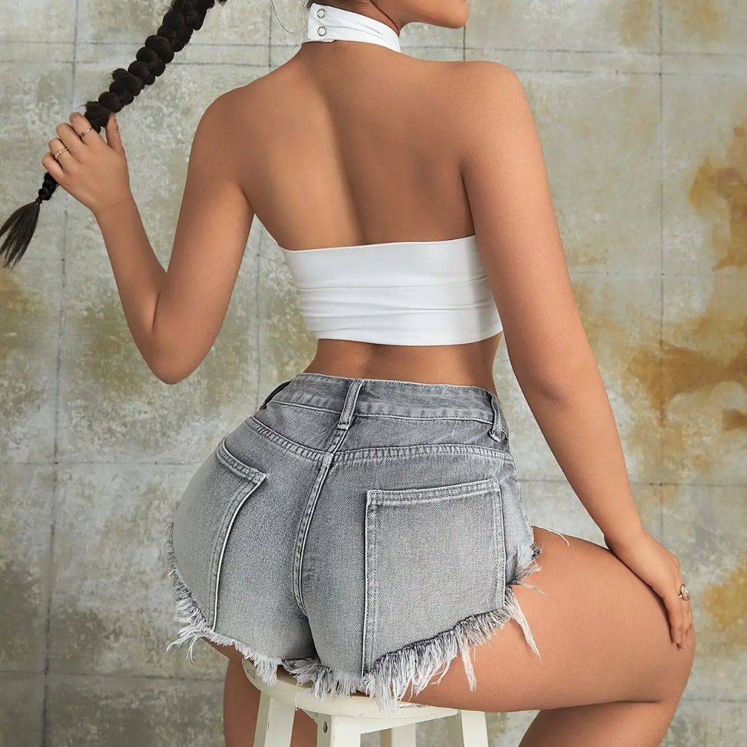 Vera mini jeans short
