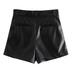 Angel leren short