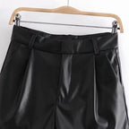 Angel leren short