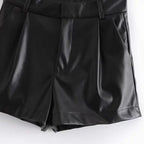 Angel leren short