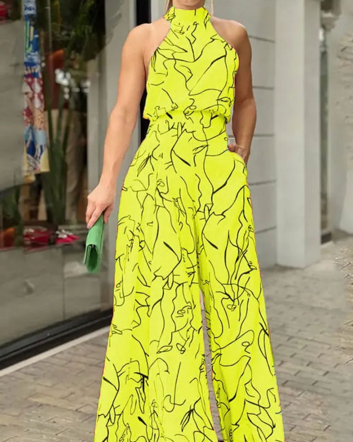 Sue halter jumpsuit