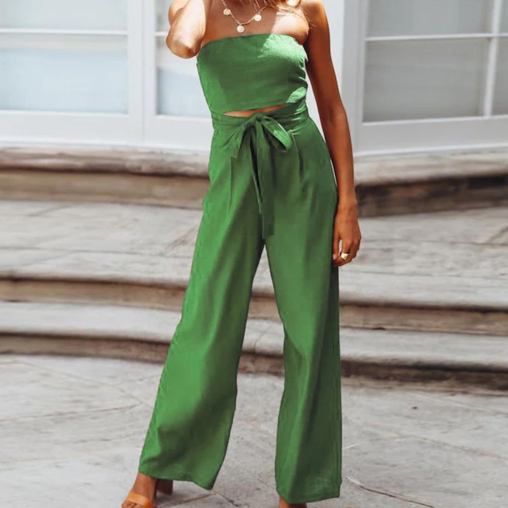Luna strapless jumpsuit