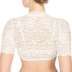 Dirndlblouse met kant & hartuitsnede voor dames — afbeelding 14