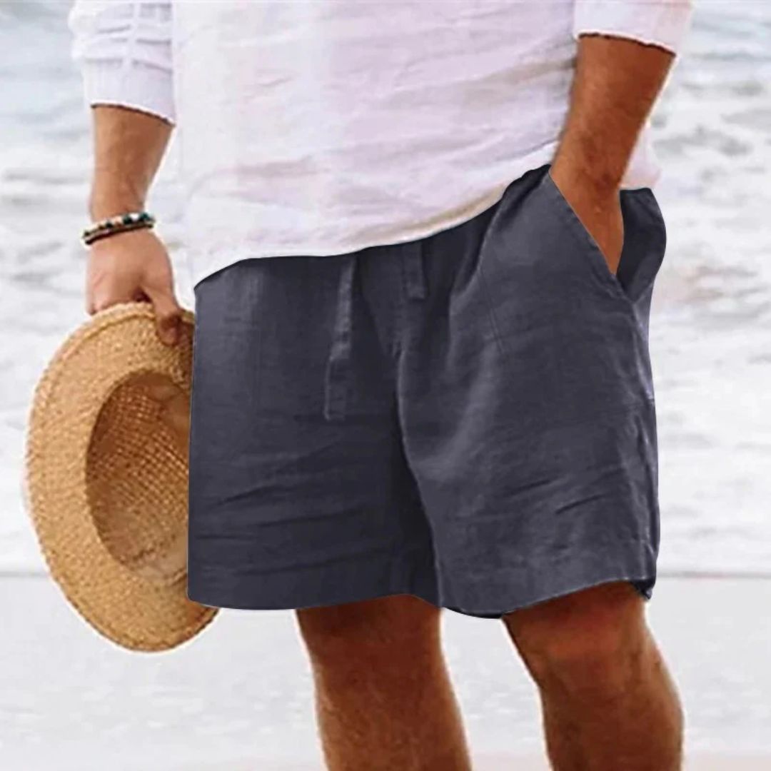 Luis linnen short