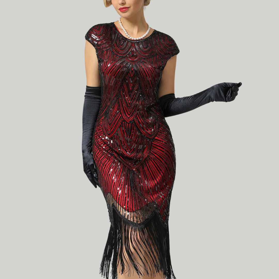 Carmi glitterjurk