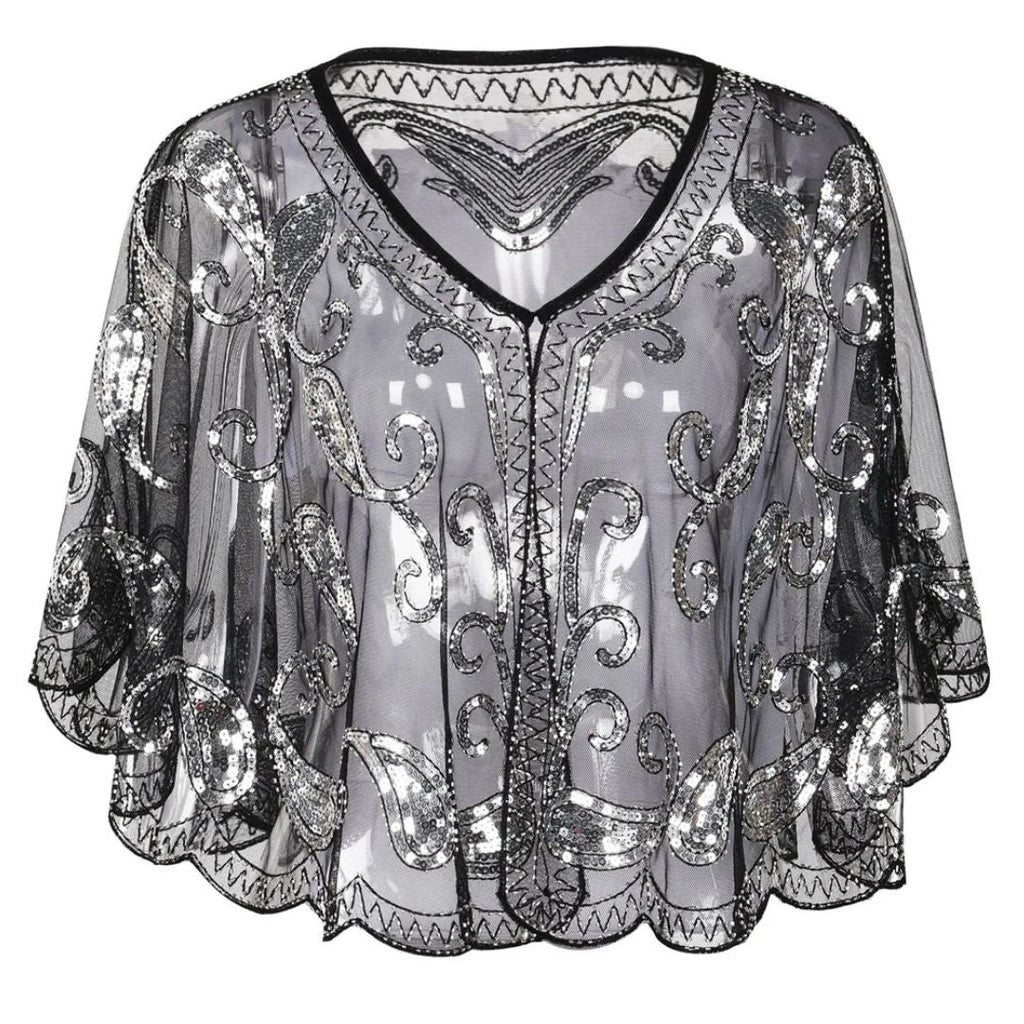 Kathy glitter cape