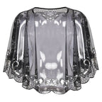 Kathy glitter cape