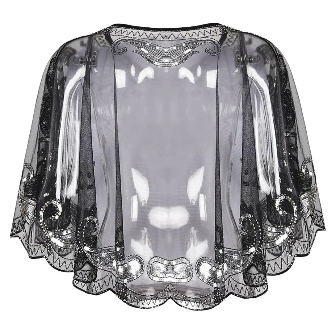 Kathy glitter cape