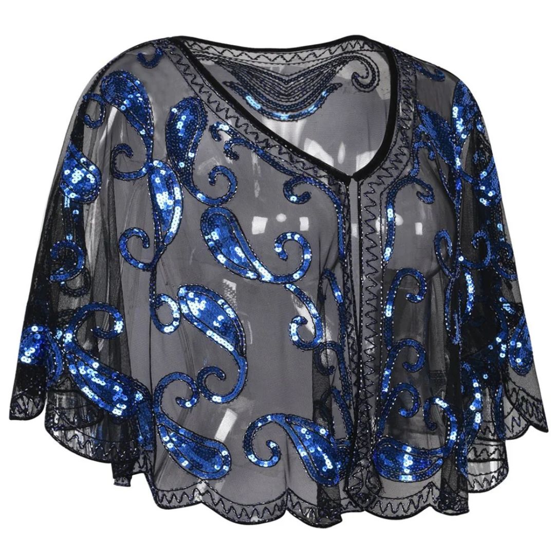 Kathy glitter cape