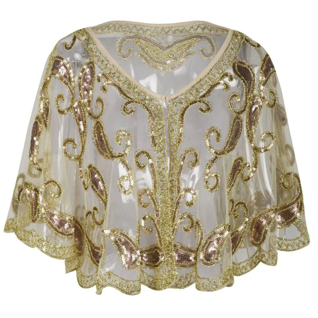 Kathy glitter cape