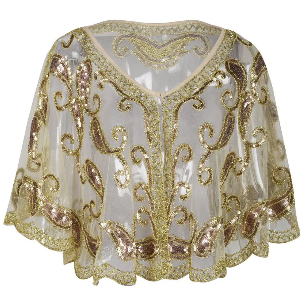 Kathy glitter cape