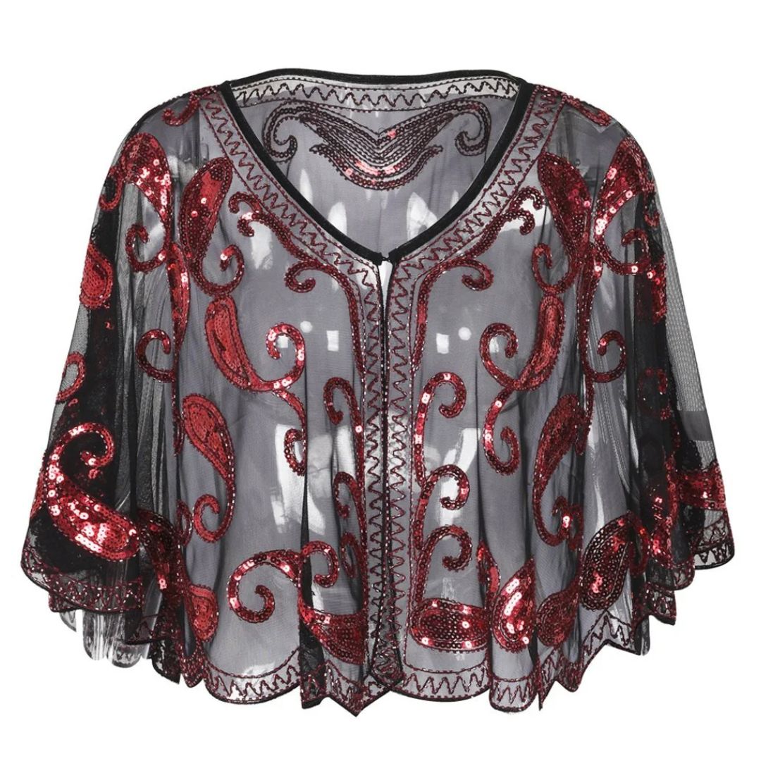 Kathy glitter cape