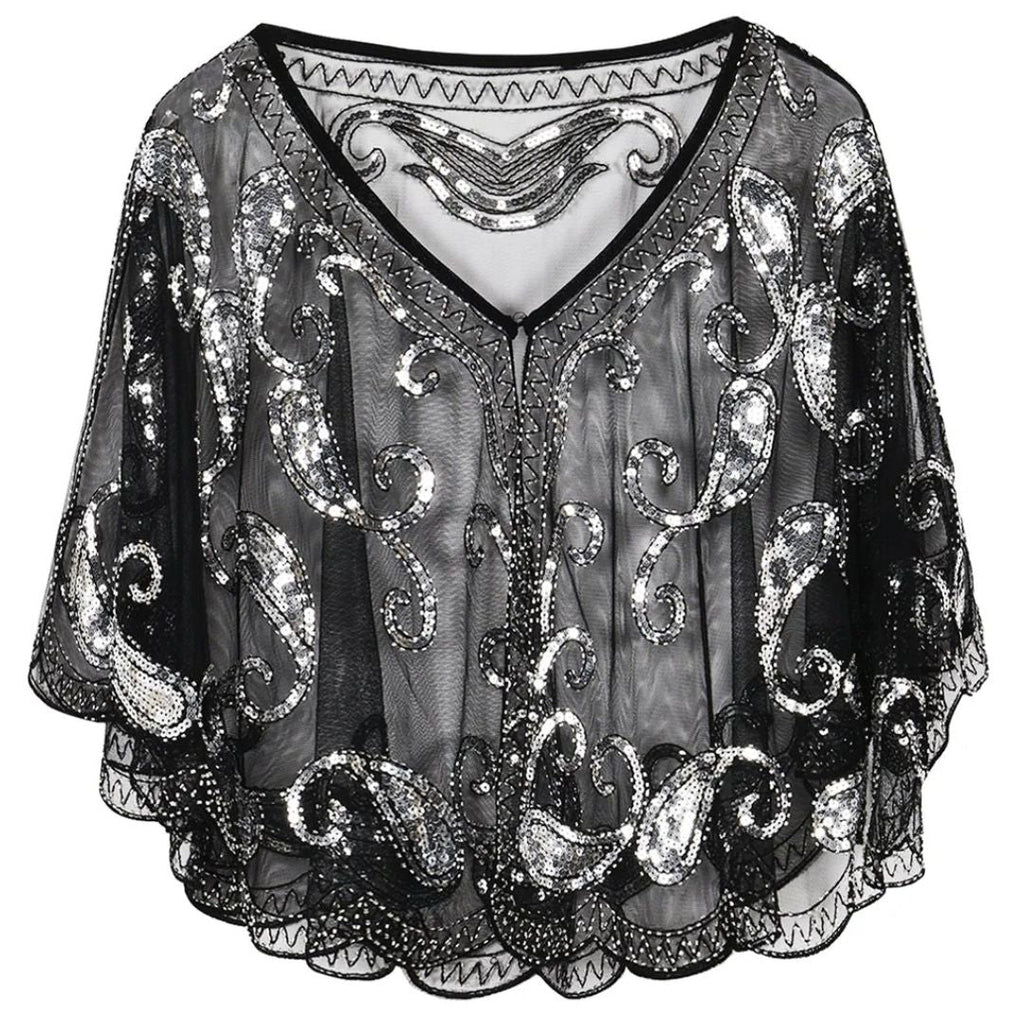 Kathy glitter cape