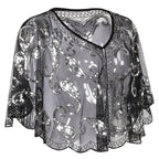 Kathy glitter cape