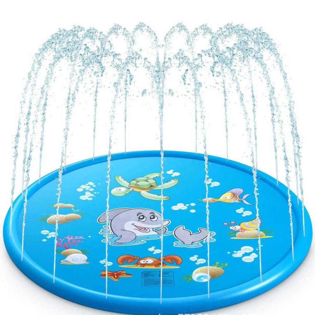Opvouwbare opblaasbare waterspeelmat