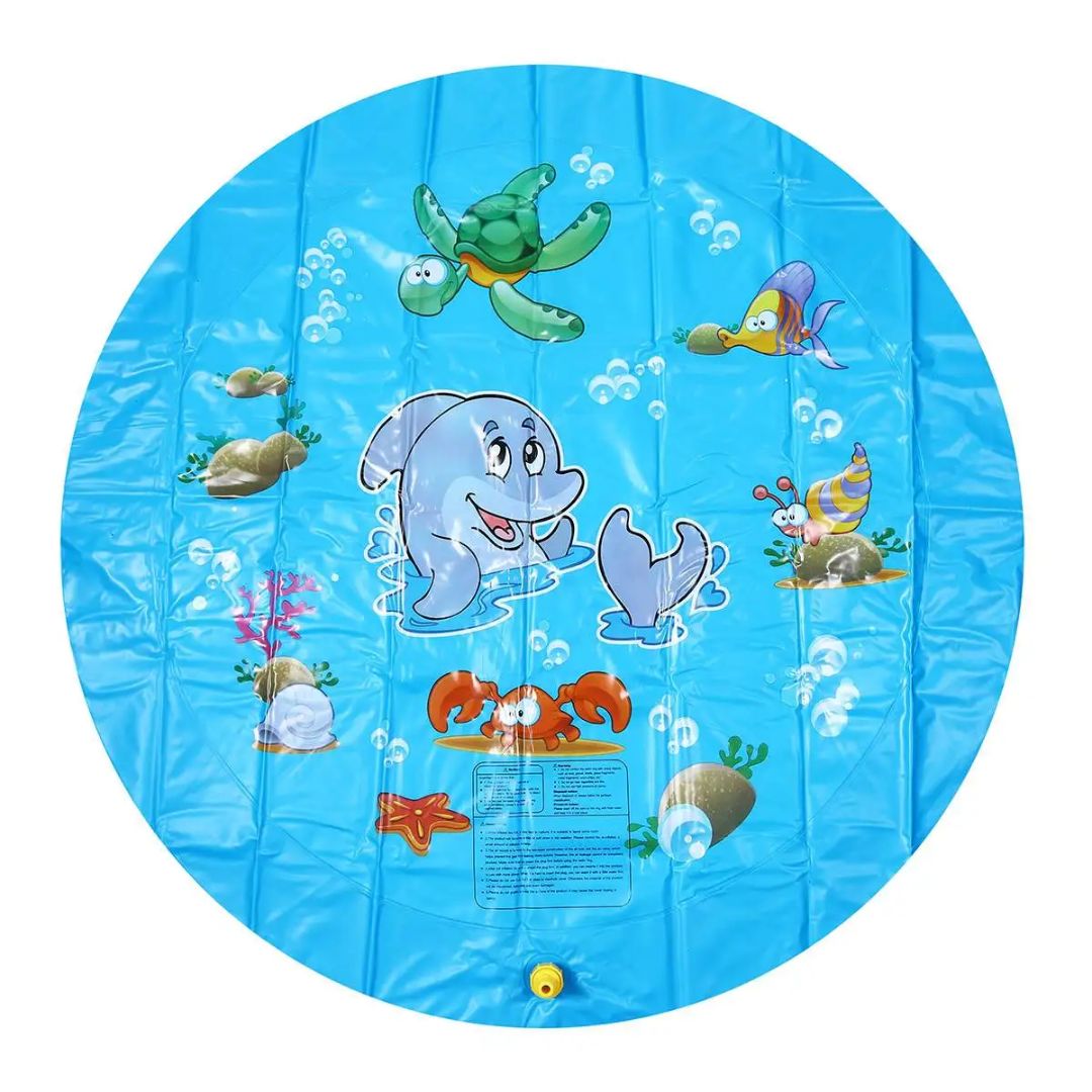 Opvouwbare opblaasbare waterspeelmat
