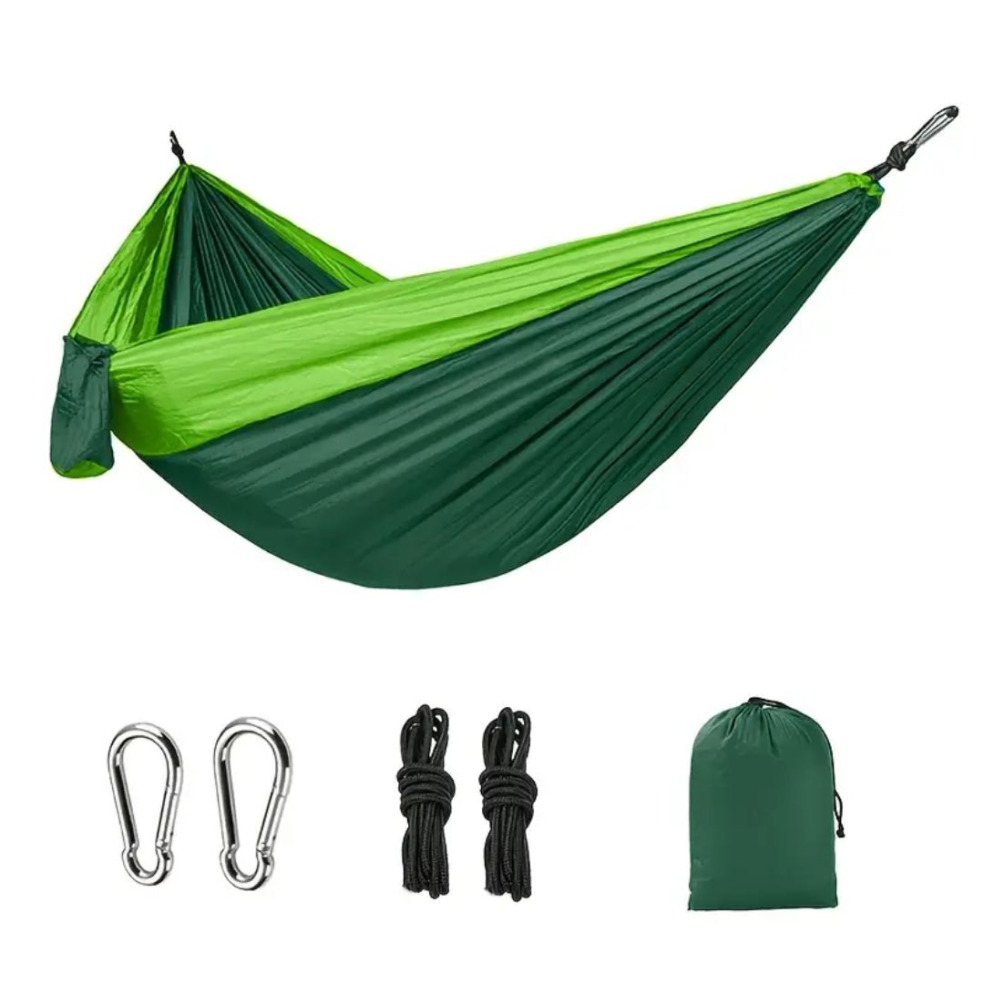 Draagbare nylon hangmat