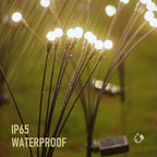 LED-tuinlamp op zonne-energie met vuurwerkeffect — afbeelding 10