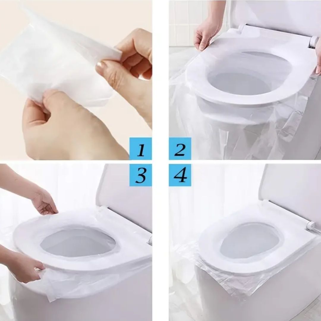 Wegwerphoezen voor toiletbrillen