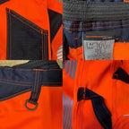 Multifunctionele werkbroek met reflecterende strepen