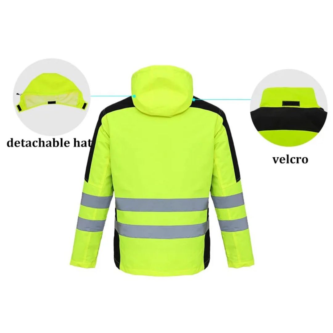 Werkpak met afneembare katoenen voering
