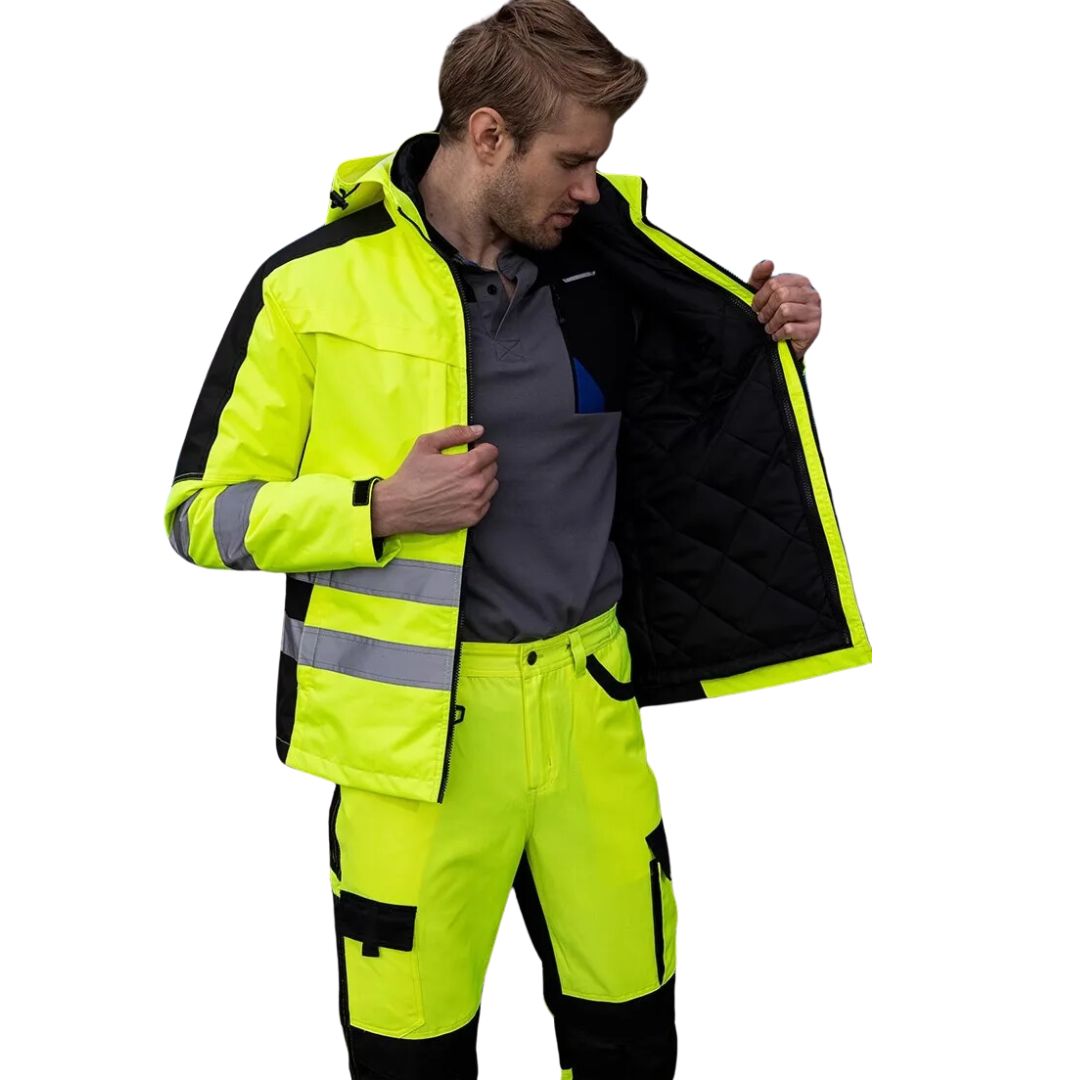 Werkpak met afneembare katoenen voering