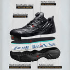 Prikbestendige veiligheidswerksneakers met teenbescherming — afbeelding 14