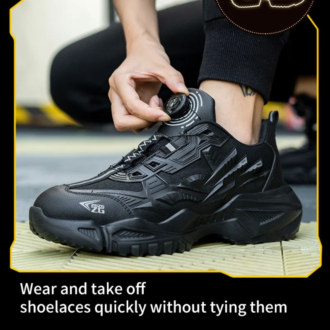 Prikbestendige veiligheidswerksneakers met teenbescherming — afbeelding 13