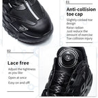 Prikbestendige veiligheidswerksneakers met teenbescherming