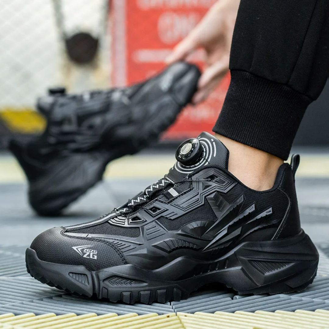 Prikbestendige veiligheidswerksneakers met teenbescherming — afbeelding 6