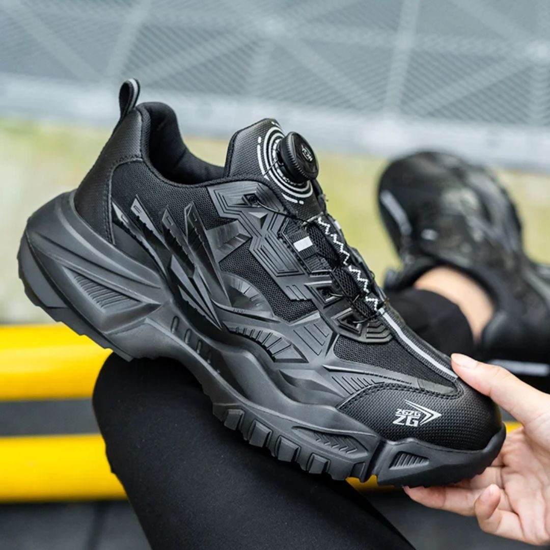 Prikbestendige veiligheidswerksneakers met teenbescherming — afbeelding 5