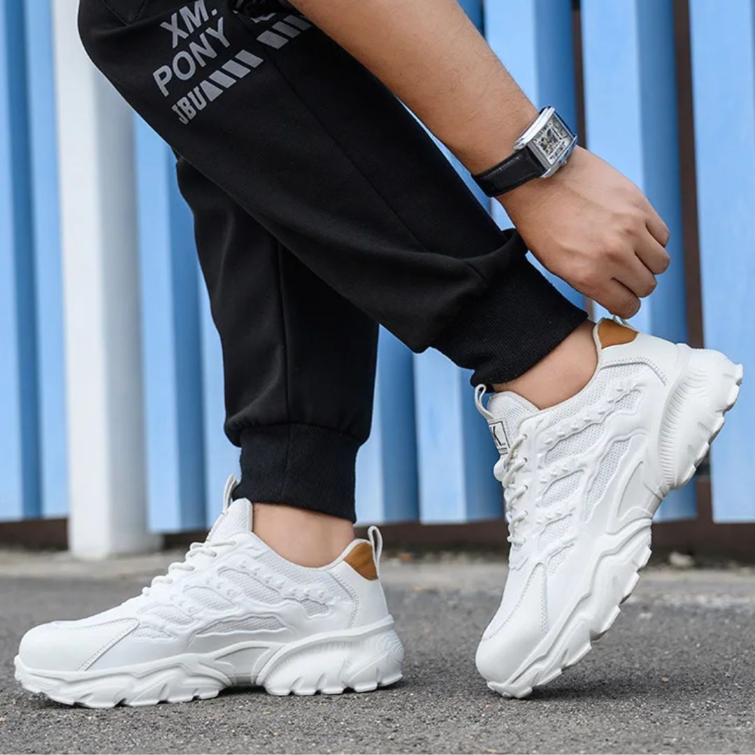 Onverwoestbare werksneakers met stalen neus – anti-plet en prikbestendig