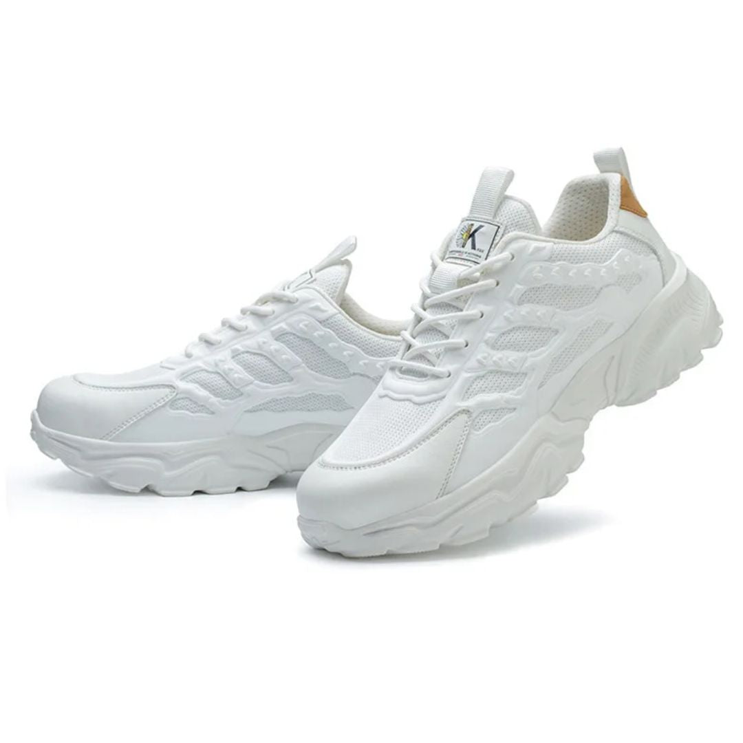 Onverwoestbare werksneakers met stalen neus – anti-plet en prikbestendig