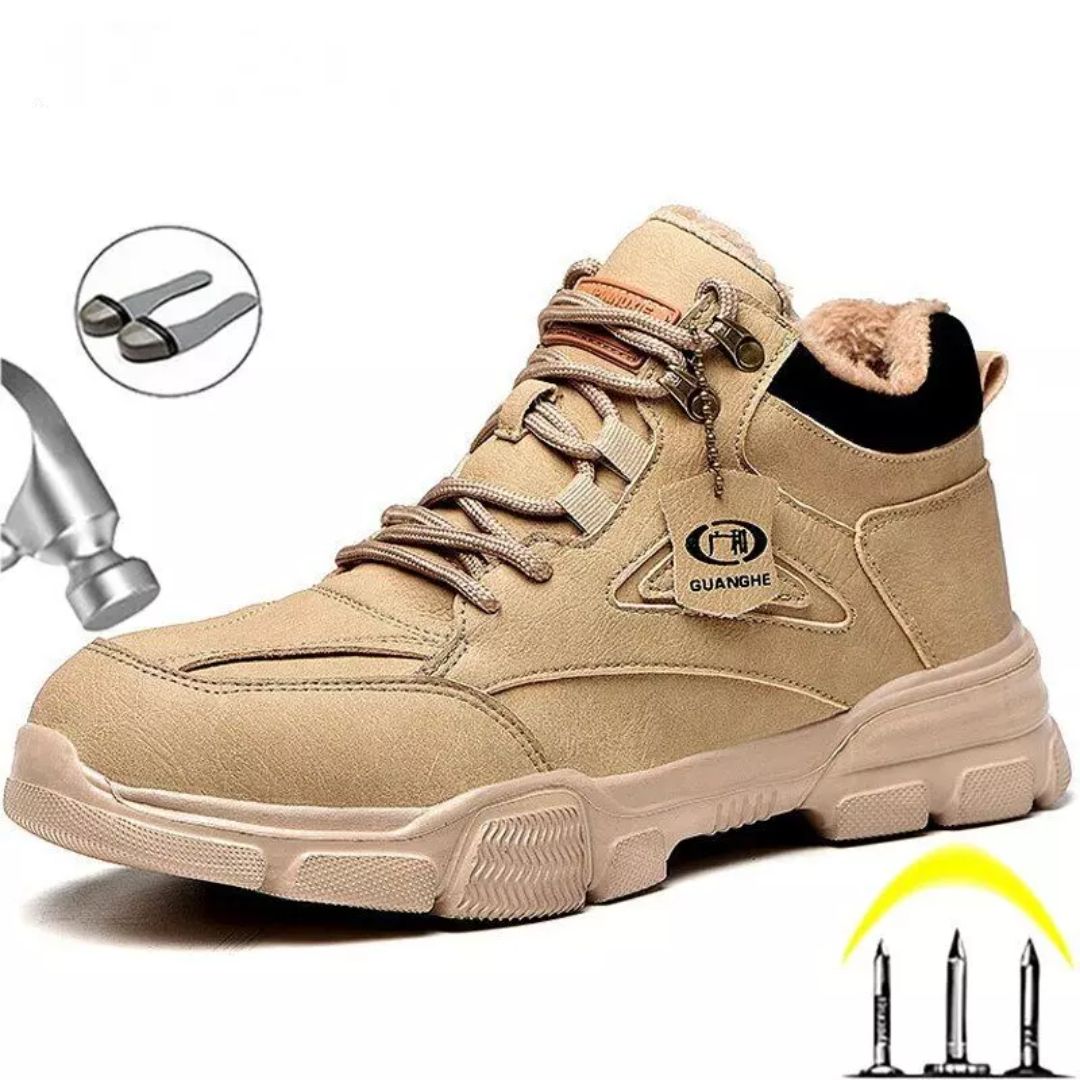Winterwerksneakers met stalen neus