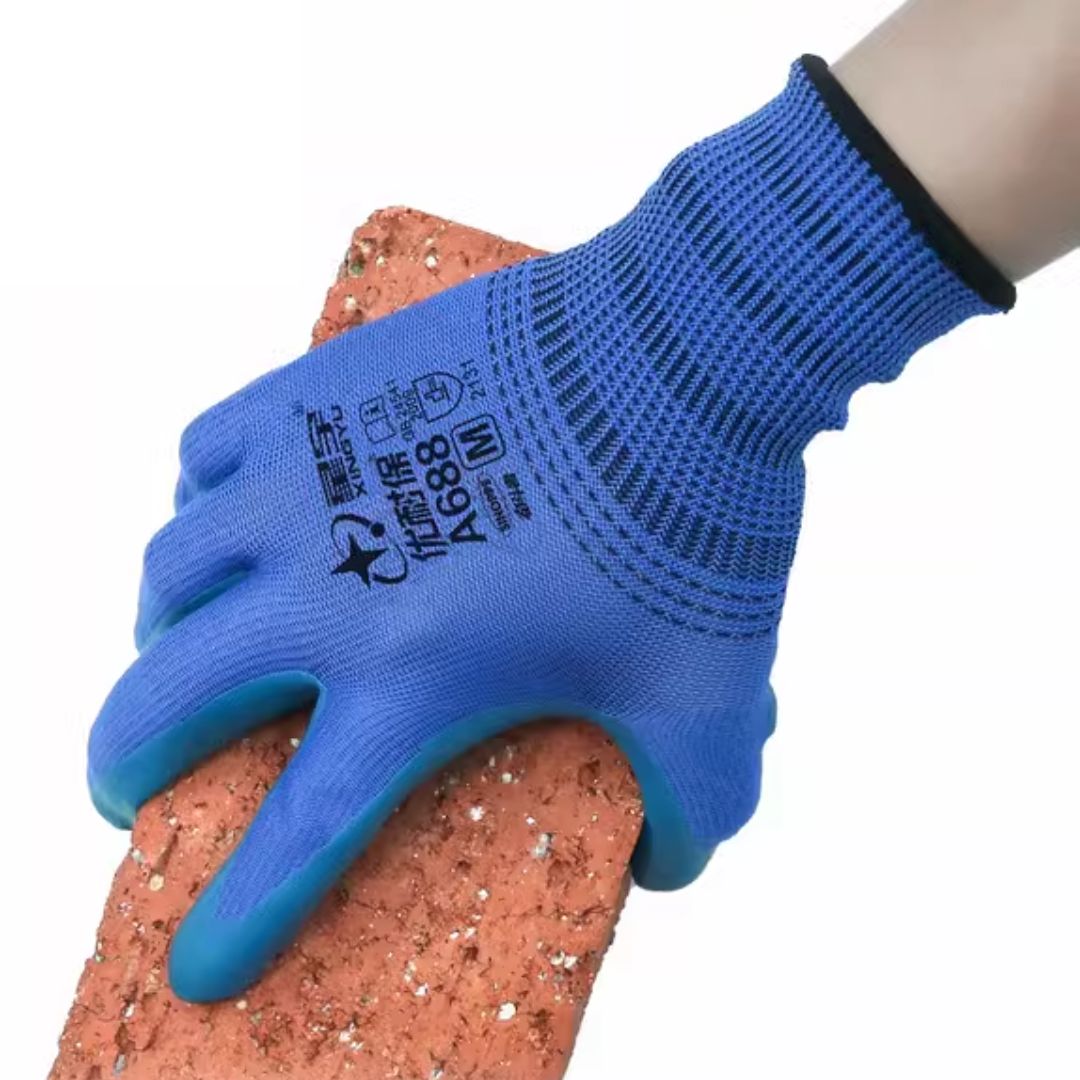 Werkhandschoenen met antislipgrip en snijbestendige uitvoering