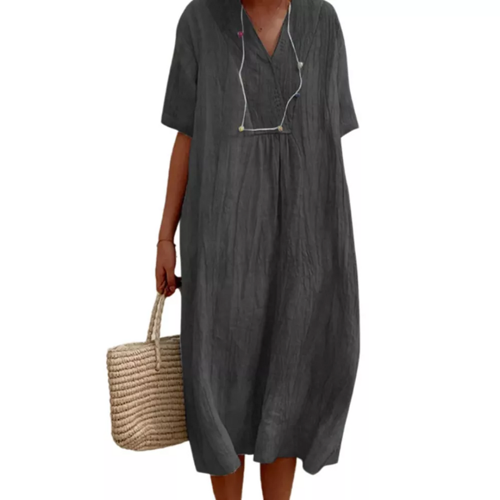 Casual losse zomerjurk