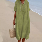 Casual losse zomerjurk