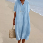 Casual losse zomerjurk