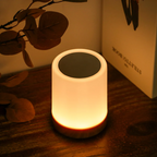 Dimbare nachtlamp met strak design