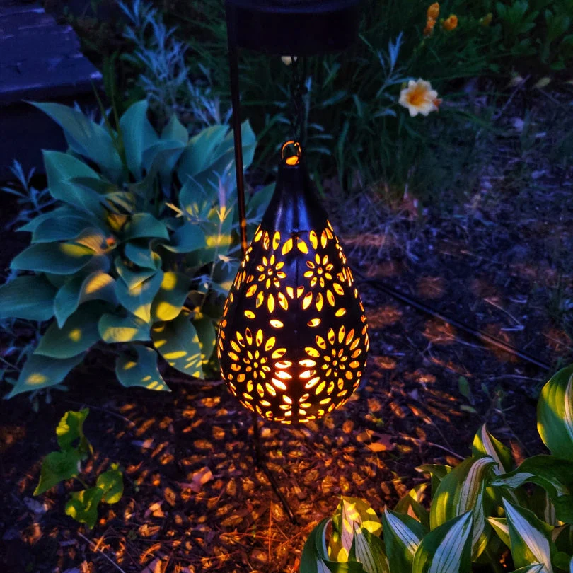 Zonne-Energie buiten hanglamp