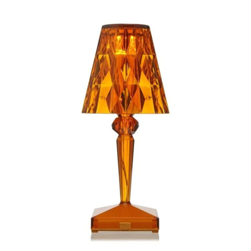 Chique tafellamp met kristallen design