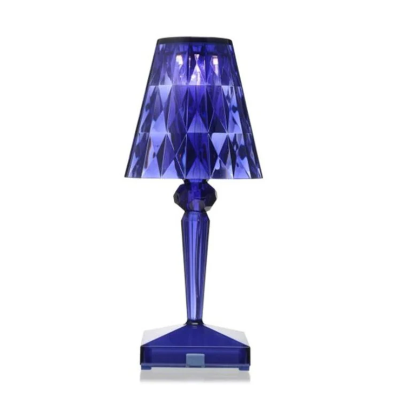 Chique tafellamp met kristallen design