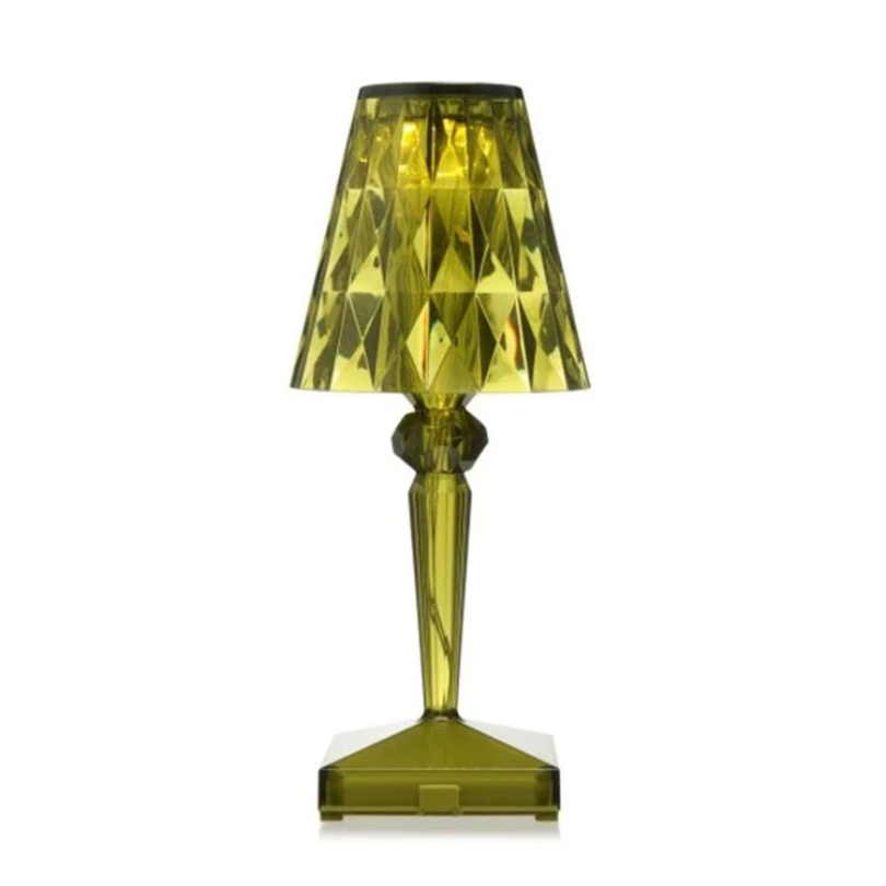 Chique tafellamp met kristallen design