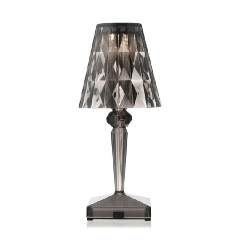 Chique tafellamp met kristallen design