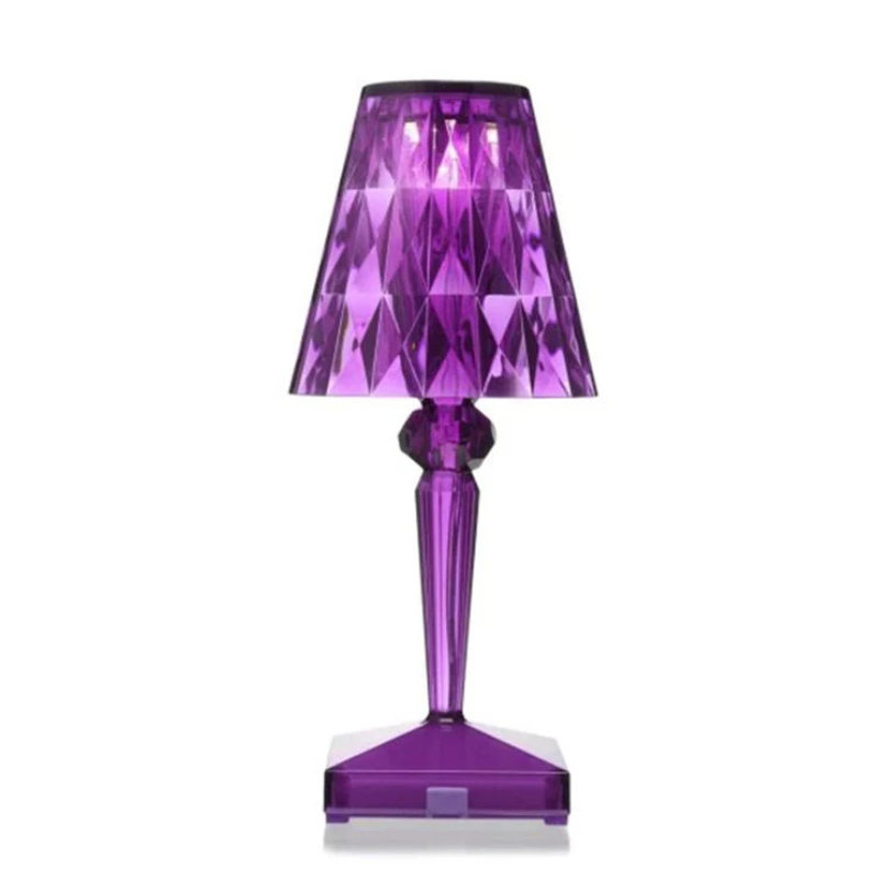 Chique tafellamp met kristallen design