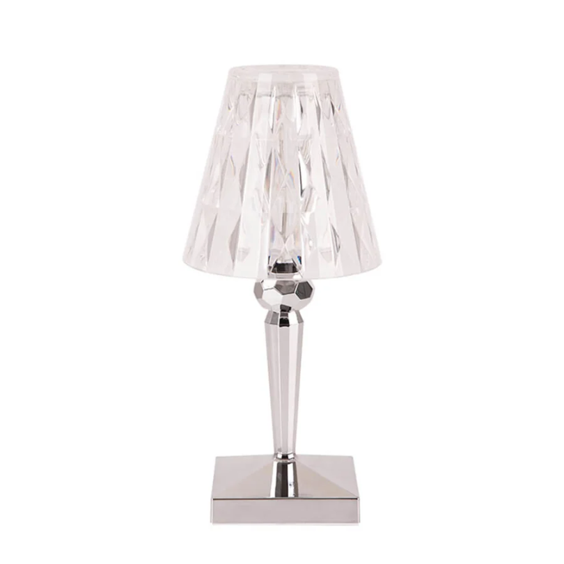 Chique tafellamp met kristallen design