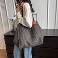 Handtas met luipaardprint